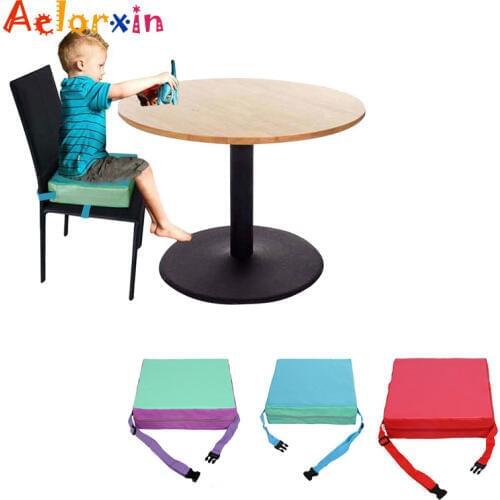 Soft Chair Pad Chrilren Increased Height Baby Children Dining Cushion Adjustable Removable Chair Booster Cushion Pram Chair Pad