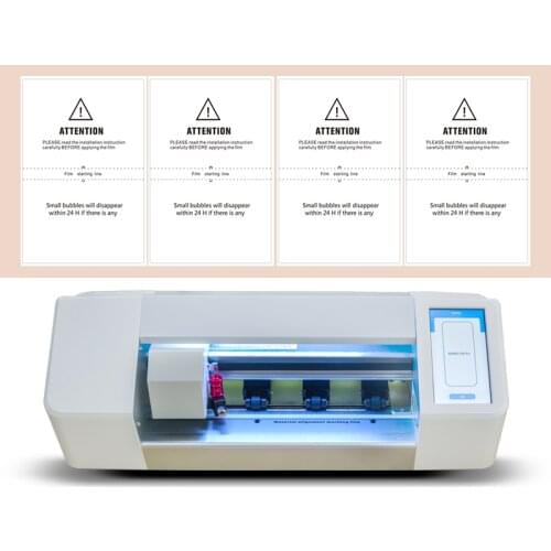Nano Hydrogel Screen Protector And Full Back Protection Film Machine Plotter For Cutting Mobile