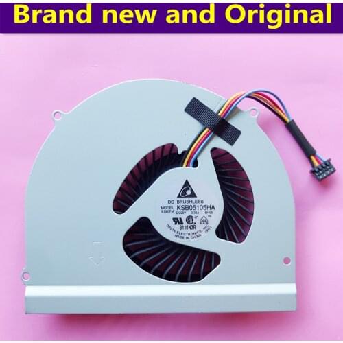 New original cpu cooling fan cooler for Dell Latitude E6530 KSB05105HA-BH05 KSB05105HA-BH04 AT0LH002ZCL 02MK5J Fans