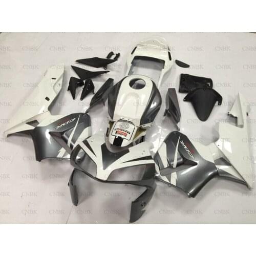 For CBR 600 RR 2003 - 2004 Bodywork CBR 600 RR 2003 Silver White Full Body Kits for Honda CBR600RR 2003 Motorcycle Fairing