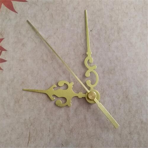 Wholesale 50SETS CLOCK QUARTZ Gold Metal Clock Needle DIY Repair Wall Clock Accessories