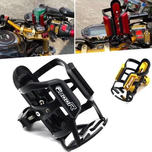 LOGO F800S F800R Motorcycle General Accessories Water Bottle Drink Cup Stand Water Holder Crash Cup Holder For BMW f800s f800r