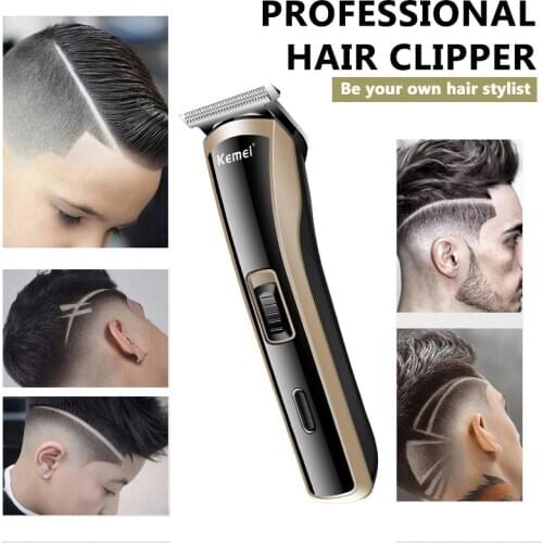 KEMEI Professional Mens Mini Powerful Electric Hair Clipper Hair Trimmer Styling Tool Carbon Steel Cutting Head KM-418