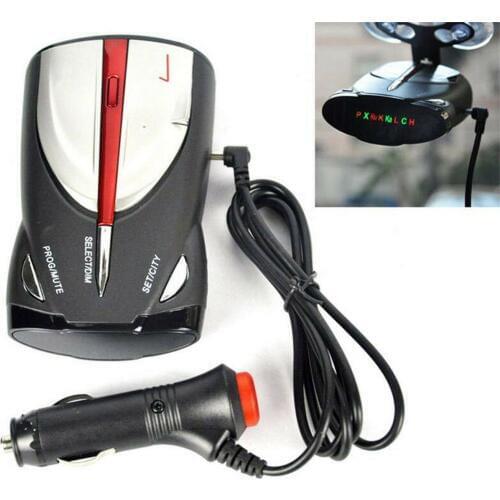 Radar Speedometer + Suction Cup + Charger + Manual 6 Radar Signals 2 Alarm Systems 4 Laser Signals 800-1200m 360 Degree