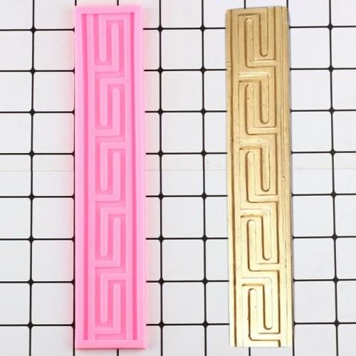 Relief Lace Silicone Mold Cake Border Fondant Mold Cake Decorating Tools Chocolate Gumpaste Mould Candy Resin Polymer Clay Molds