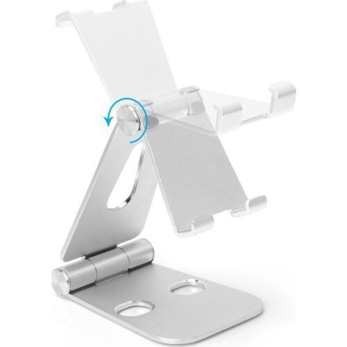 Foldable Aluminium Alloy Desk Table Tablet Phone Stands Holders For Xiaomi Pocophone F1,Mi A2 Lite,For Motorola Moto Z3 Play