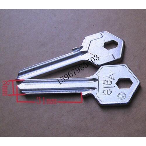 SSDQ01516 over 300 yuan shipping nationwide long hexagonal solid power key padlock key security door Peizi