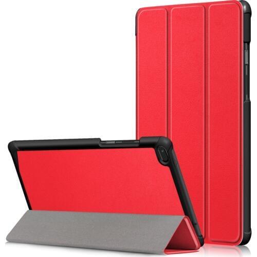 30pcs Ultra Slim PU Leather Case Book Flip Cover for Lenovo Tab E8 TB-8304F TB-8304L TB-8304 Tablet 8 inch + Stylus Pen