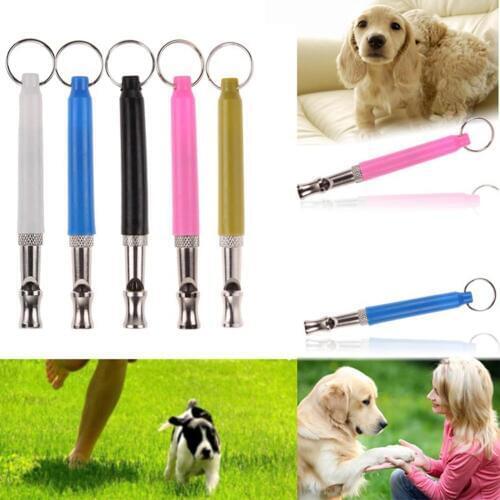 Pet Dogs Training Obedience Whistles Anti Bark Ultrasonic Sound Pitch Quiet Training Flutes Discipline Supplies Pets Supplies