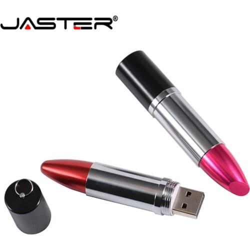 JASTER Fashion USB Flash Mini Metal Custom LOGO USB 2.0 Pendrives 64GB 32GB 16GB 8GB 4GB 128GB Cle USB Gifts Pen Drive