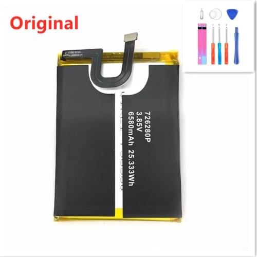 100% NEW Original 6580mAh Battery For Blackview BV6800 BV6800Pro IP68 Waterproof MT6750T Mobile Phone
