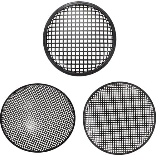 AL21 -Car o Speaker SubWoofer Grille Guard Protector Cover 12 inch 2pcs
