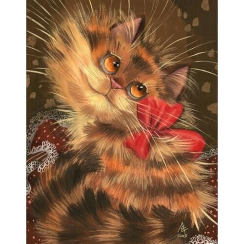 5D DIY diamond Painting cat 3D Cross Stitch diamond embroidery animal embroidery diamonds wall stickers home decor round&square