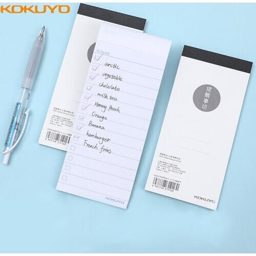 5books/ Kokuyo reminder note book small compact elementary and middle school students college student notebook creative trumpet