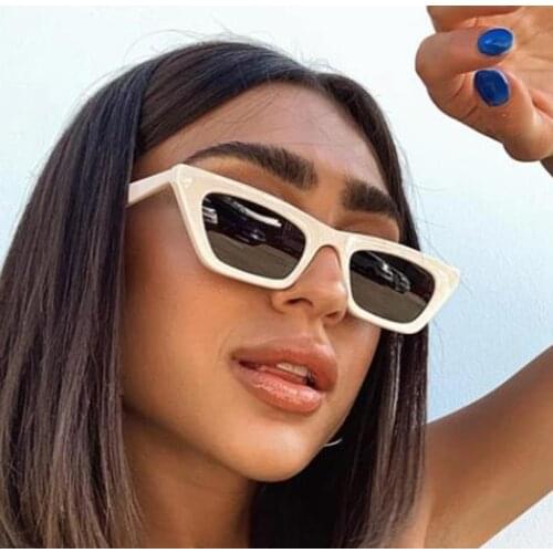 Brand Small Retro Rectangle Sunglass Ladies Men Casual Traveling Square Eyewear 2021 Women Fashion Luxury Designer Sunglassescol