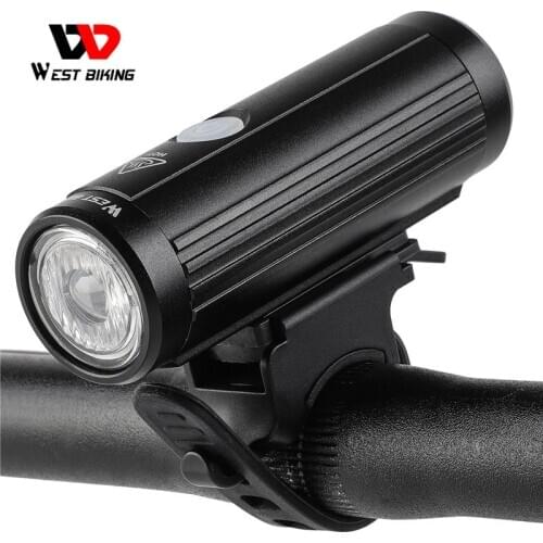 WEST BIKING 2000mAH 350LM Bike Light Waterproof Anti-glare USB Rechargeable Headlight LED Lamp Cycling MTB Bicycle Taillight