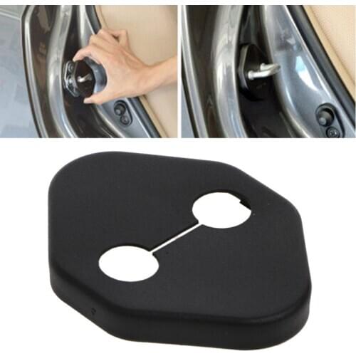 Car Door Lock Cover Protection For KIA RIO K2 Soul Hyundai Solaris Verna
