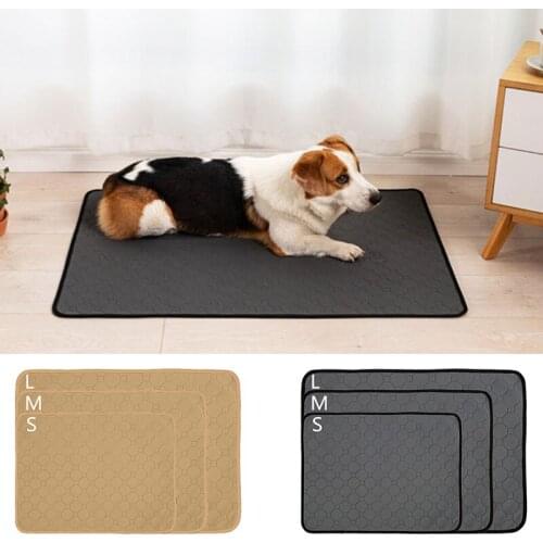 Dog Pet Diaper Mat Urine Absorbent Environment Protect Diaper Mat Waterproof Reusable Training Pad Dog Car Seat Cover Dog bed
