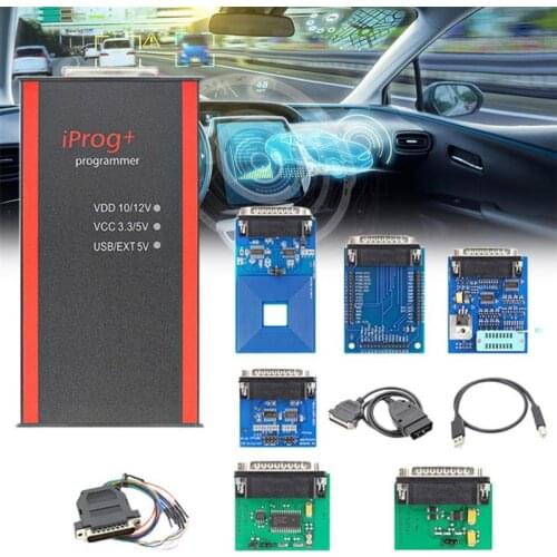 Iprog+ Iprog Pro Programmer Support IMMO Mileage Correction Airbag Reset Programming Diagnostic Tool For Car Truck Tractor