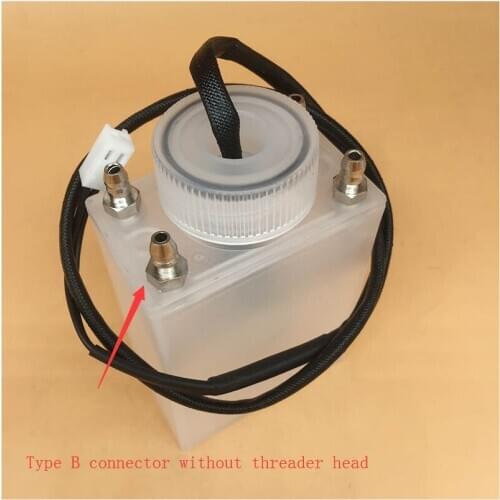 Infiniti inkjet printer ink box cartridge 4 holes sub tank with level sensor for Konica KM512 Spt 510 printhead ink sub tank