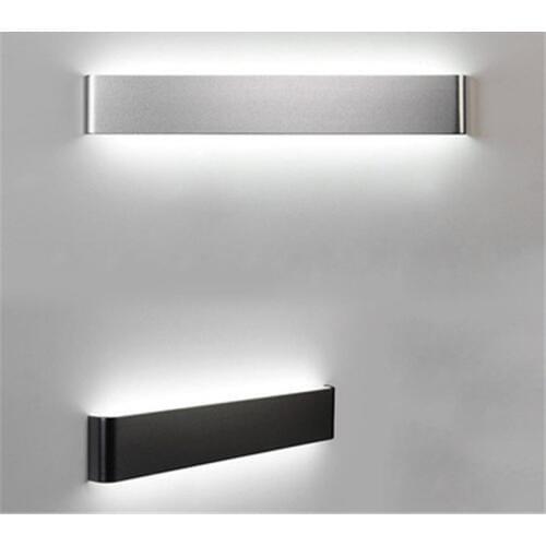 Modern minimalist LED aluminum lamp bedside lamp wall lamp room bathroom mirror light direct creative aisle