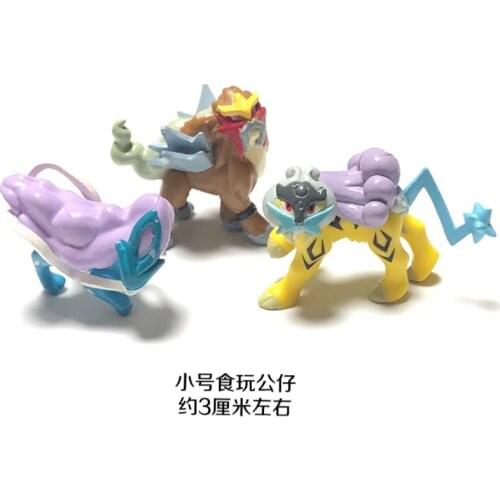 TOMY Pokemon Action Figure Small 3cm Candytoy Doll Thunadus Rare Model Toy