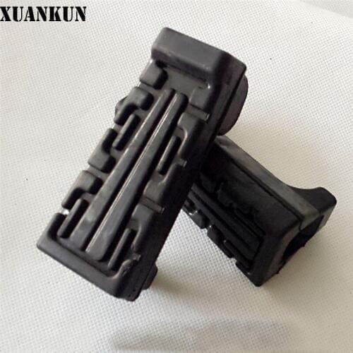 XUANKUN JYM125 YBR Motorcycle Accessories Front Foot Pedal Rubber