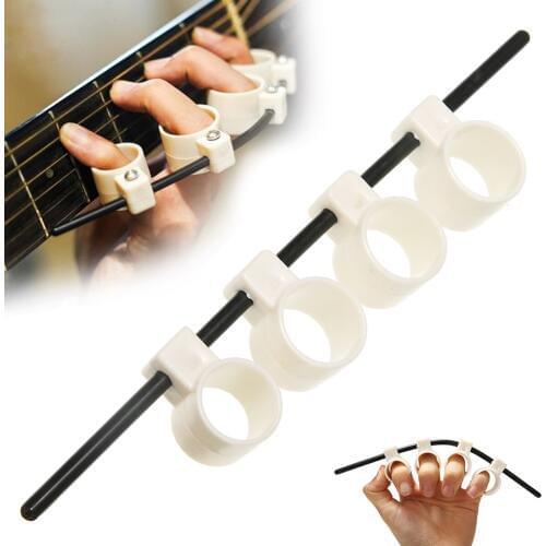 1pc Spacing Adjustable Electric Acoustic Guitar Finger Expansion Sleeves Finger Force Ukulele Piano Span Practice