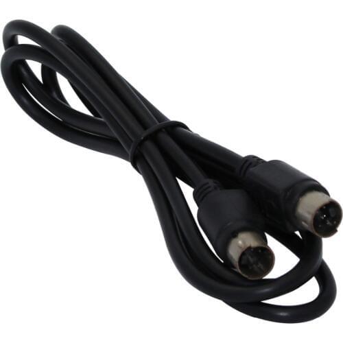10 PCS Hot Sale 1m Prof S-Video S Video Cable 4 Pin Male to 4 Pin Male High Quality For Multimedia