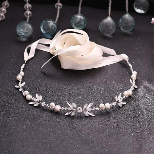 100% Handmade Crystal Wedding Sash Silver Belt Wedding Belts with Rhinestones Crystal Wedding Dress Accessories Diamond Belts