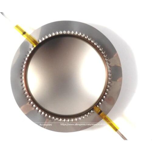 2PCS/1PAIR Low Dome 44.4mm Tweeter Voice Coil Imported Titanium Film 44.5 Core Coil 8OHM Height:7MM 2PCS