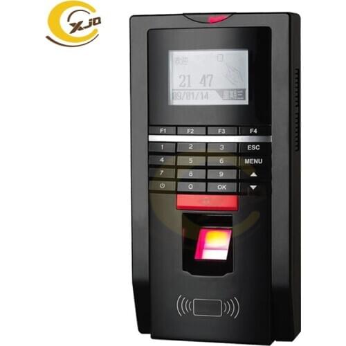 XJQ Free software Biometric Fingerprint Access Control and Time attendance,Finger,Password,Proximity Card,TCP/IP,Realand F20