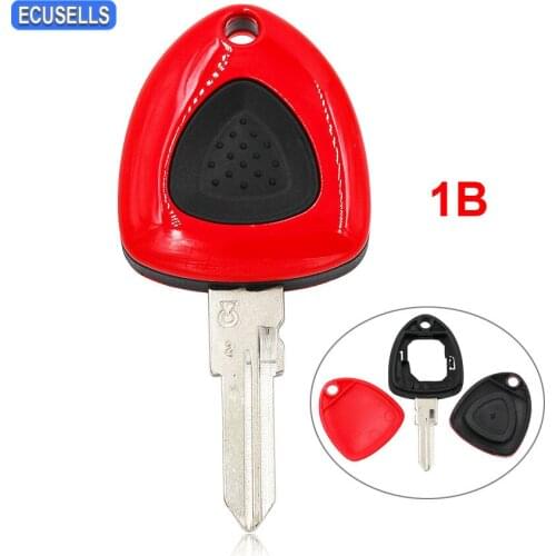 1 Button Remote Key Case Fob New Replacement Smart Key Shell Car Key Housing Cover for Ferrari F430 2005-2009 Uncut Left Blade