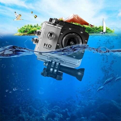 Original For GoPro HERO 7 Silver Waterproof Digital Action Camera Touch Screen 4K HD Video 10MP Photos For Pro Hero7 Sports Cam