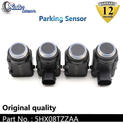 XUAN 4pcs Car PDC Parking Sensor 5HX08TZZAA For Jeep Grand Cherokee COMMANDER CHRYSLER 300C DODGE MAGNUM CHARGER 5HX081BMAA