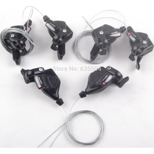 TS70-9 New 27 Speed Conjoined DIP microSHIFT Bike Shift Levers MTB Derailleur Bicycle Component Compatible for Shimano