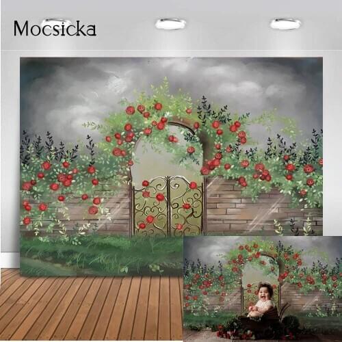 Old Master Oil Painting Hand Printed Abstract Texture Backdrop for Photography Newborn Kids Portrait Photo Booth Background Prop