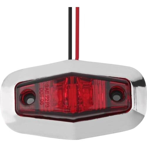 Trailer Marker Durable Car LED Light Side Marker Lamp Portable Vehicle External Indicator Universal Warning Light