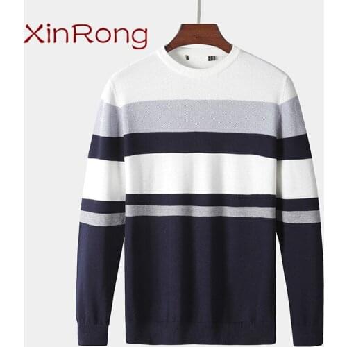 Spring and autumn new cardigan mens round neck 2021 tide brand casual mens sweater mens sweater bottoming shirt slim sweater