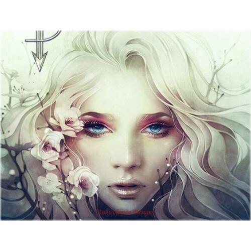 Shield Maiden 2 - Counted Cross Stitch Kits - Handmade Needlework for Embroidery 14 ct Cross Stitch Sets DMC Color