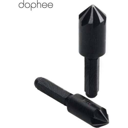 Woodworking Tools 10/13mm HCS Countersink Drill Bit Set 7 Flutes Counter Sink Chamfer Cutter Herramientas Para Carpinteria 2PCS