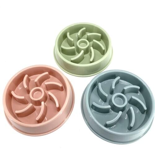Food Grade Pet Feeder Anti Choke Dog Bowl Pet Slow Feeder Non Toxic Corrosion Resistant Durable Petal Design