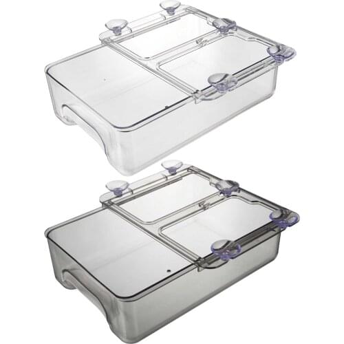 Suction Cup Refrigerator Drawer Storage Box Eggs Preservation Storage Tray Kitchen Housekeeping Organization