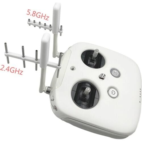 2.4GHz / 5.8GHz Signal Booster Extended Extender Range Yagi Antenna for Phantom 3 Pro / Adv Phantom 4 Series for DJI M600 Pro