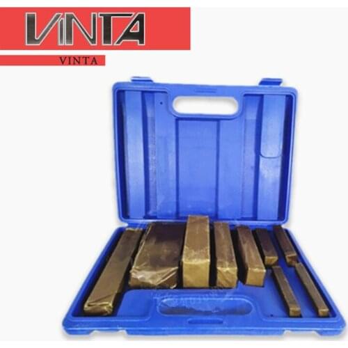 Hardened and milled mattress block 18pcs parallel blocks of equal height Unequal height vise pad Machine tool flat-nose pliers