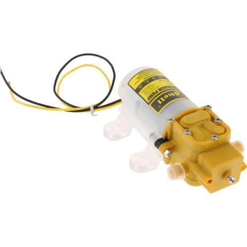 12V DC Fresh Water Pressure Diaphragm Pump Self Priming Sprayer Pump with Pressure Switch 4 L/Min 5bar