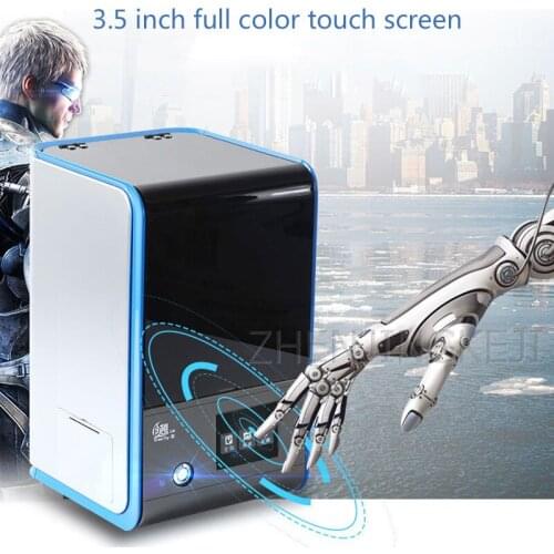 LCD Light Curing 3D Printer Micron-Level Accuracy Touch Screen High Efficiency Portable WIFI Control Self-Leveling Printer