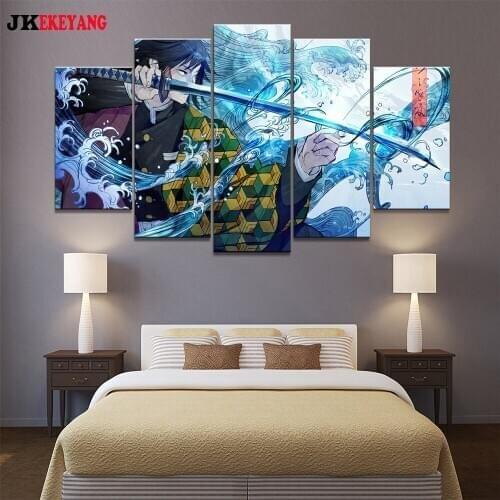 5pcs 5D Diy Diamond embroidery"Japanese anime character"Cross Stitch full square diamond painting decorations for home Y4221