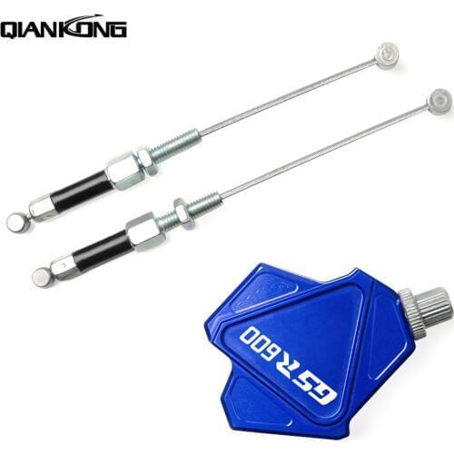 Motorcycle CNC Aluminum Stunt Clutch Lever Easy Pull Cable System For SUZUKI GSR600 GSR 600 2006-2011 2010 2009 2008 2007