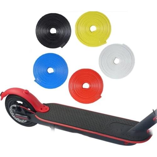 For Mijia M365 2M Anti-collision Protection Strip Electric Scooter Skateboard Body Bumper Scratchproof Scratch Strips